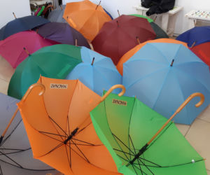 Kolorowe parasole letnią wizytówką Tarnowa