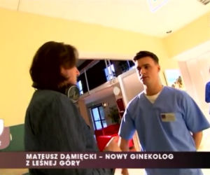 Pytanie na śniadanie. Mateusz Damięcki na planie Na dobre i na złe