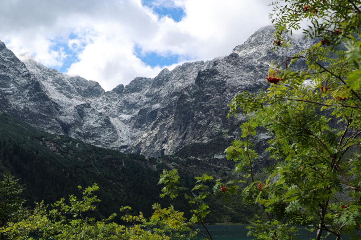 Śnieg w Tatrach w sierpniu