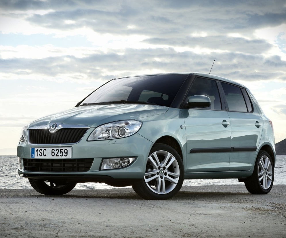Miejsce 10. ex aequo Skoda Fabia - w czerwcu zarejestrowano 213 eg­zem­pla­rzy