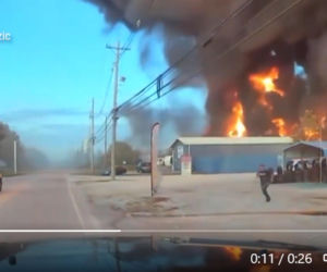 Uchwycono katastrofę lotniczą na filmie. Ten kierowca oszukał przeznaczenie