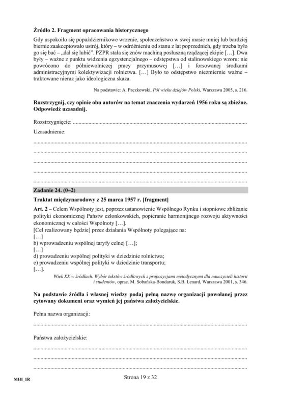 Matura próbna 2020 historia. Mamy arkusze CKE