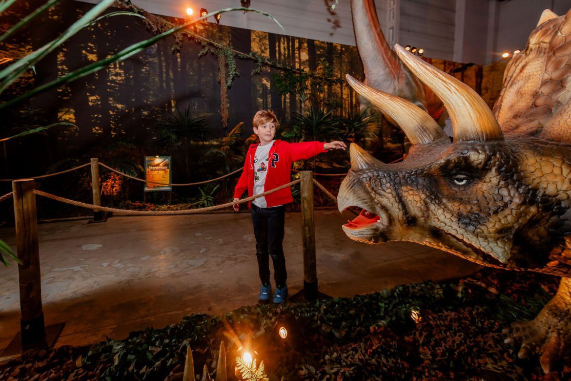 Wystawa "Jurassic Adventure" w Warszawie