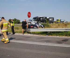 Wypadek w Konarzynkach