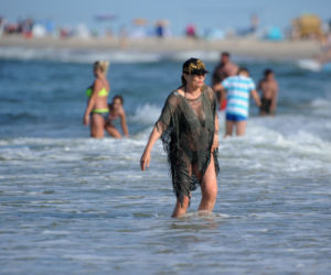 Seksbomba na plaży