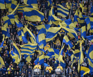 Arka Gdynia - Widzew Łódź: Zdjęcia kibiców i zawodników z meczu 25. kolejki PKO BP Ekstraklasy