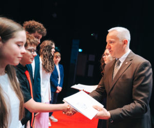 Najzdolniejsi uczniowie odebrali stypendia Prezydenta Miasta Siedlce