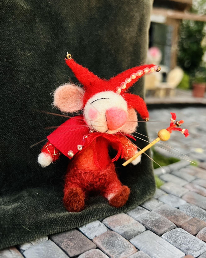 Filcowe myszki Joanny. Marka "Wyszło z norki"