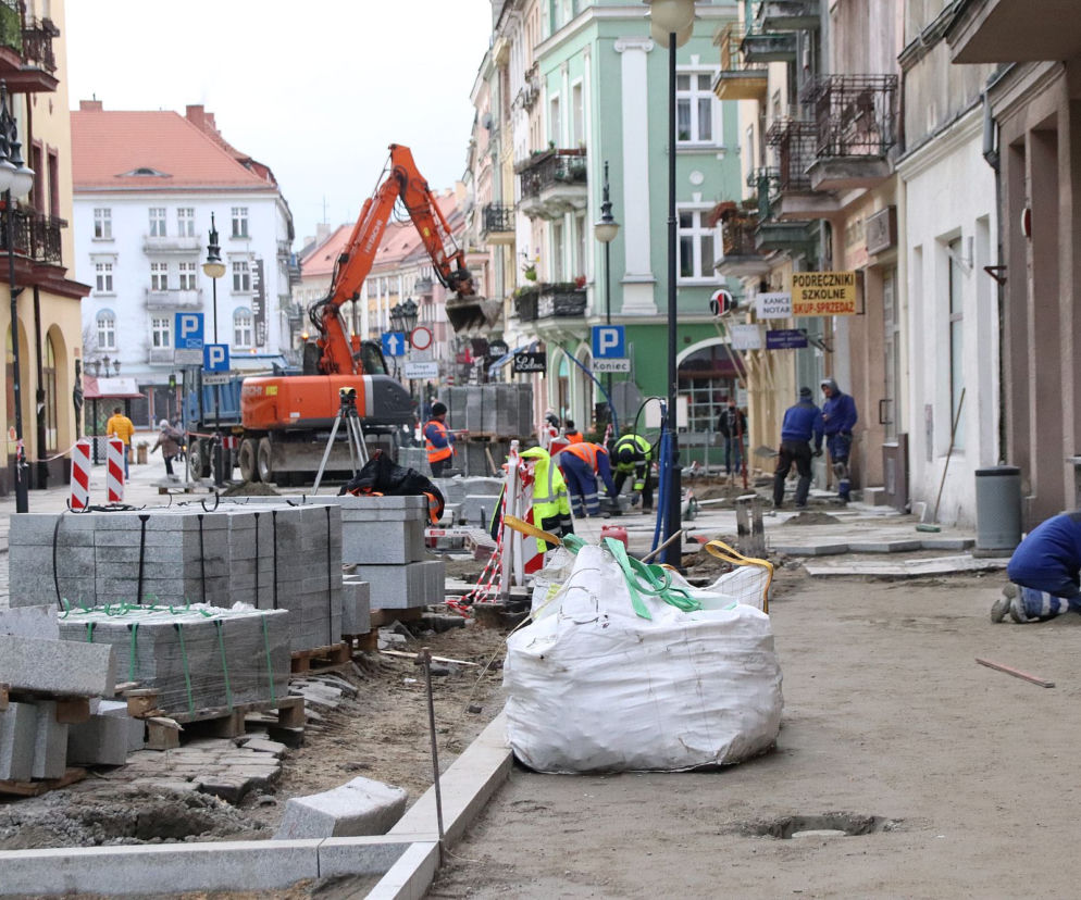Remont ulicy Zamkowej w Kaliszu