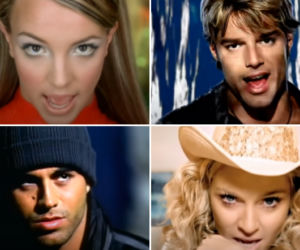 Britney Spears, Ricky Martin, Enrique Iglesias, Madonna