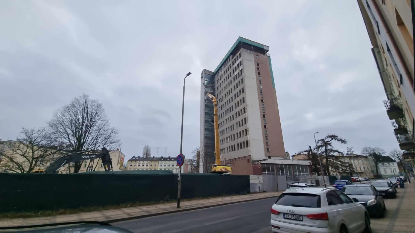 Czy już rozpoczęło się burzenie "Związkowca"?
