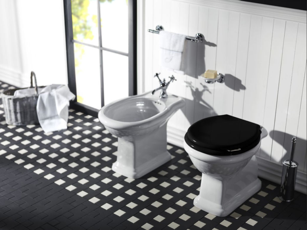 Bidet retro w łazience