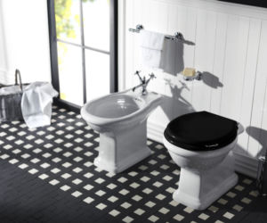 Bidet retro w łazience
