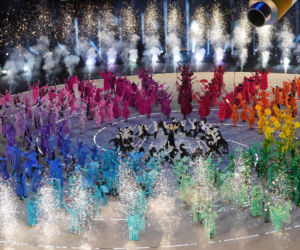 Ceremonia otwarcia IO Mediolan-Cortina d'Ampezzo