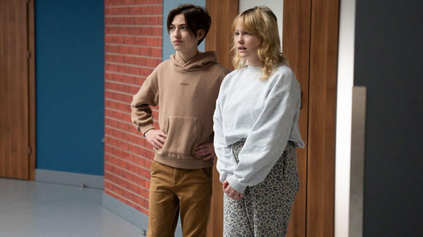 	Barwy szczęścia odc. 3191.  Emilka (Jessica Frankiewicz), Emil (Artem Malaszczuk)