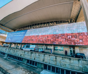Reprezentacja Polski, flaga, Warszawa