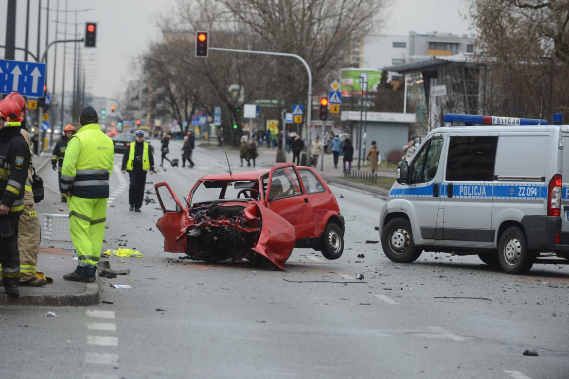 Wypadek na Grochowskiej
