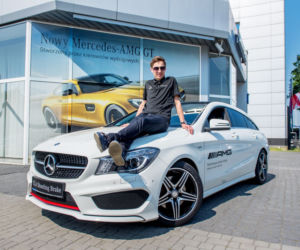 Mercedes CLA250 Shooting Brake Kamila Stocha