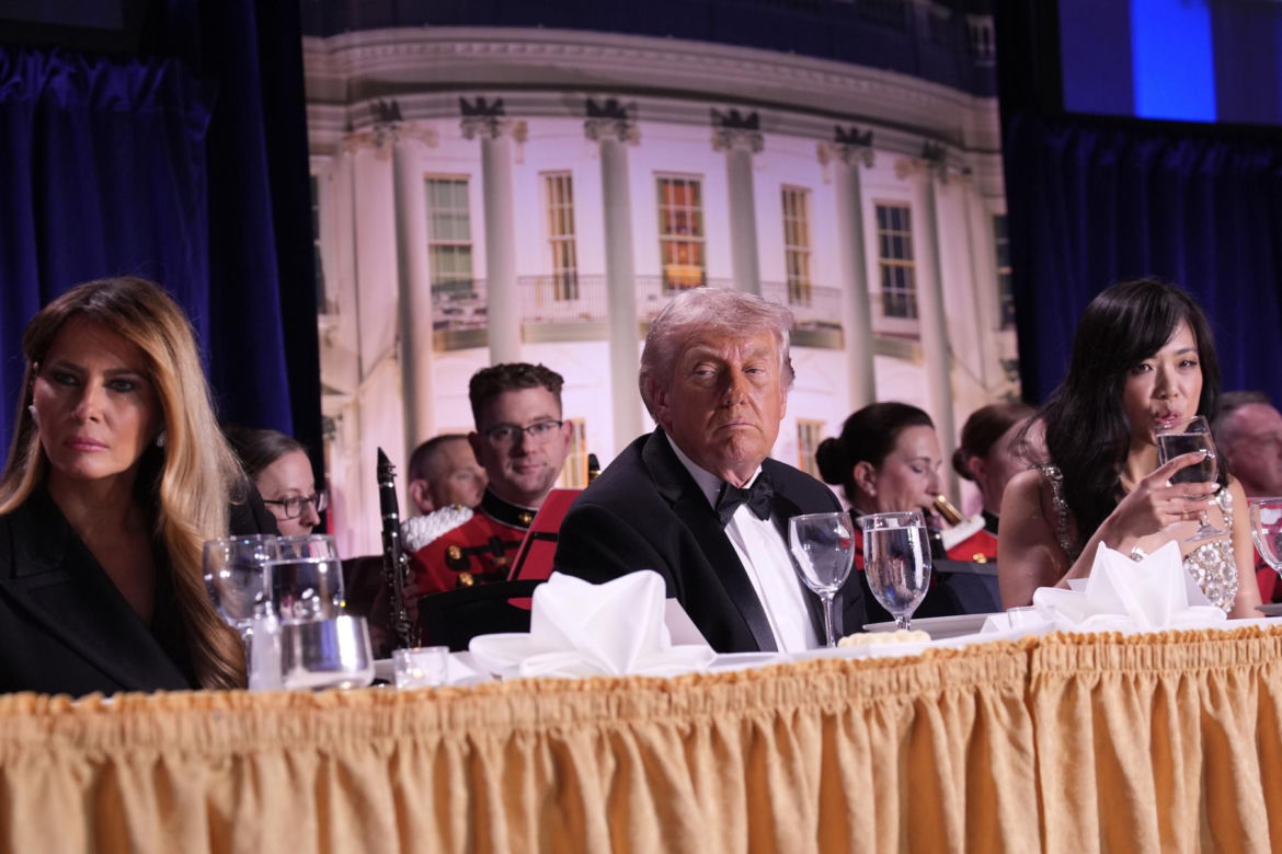 Strzały na kolacji z udziałem Donalda Trumpa