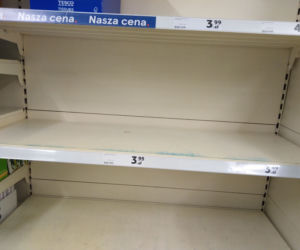 Sklepy świecą pustkami!