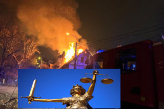 Podłożył ogień i odjechał na rowerze. Wyrok w sprawie podpalenia ojca