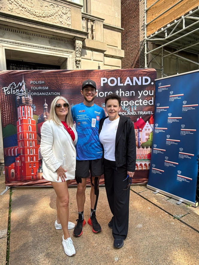 Tomasz Sobania biegnie 50 maratonów w 50 stanach USA w 50 dni