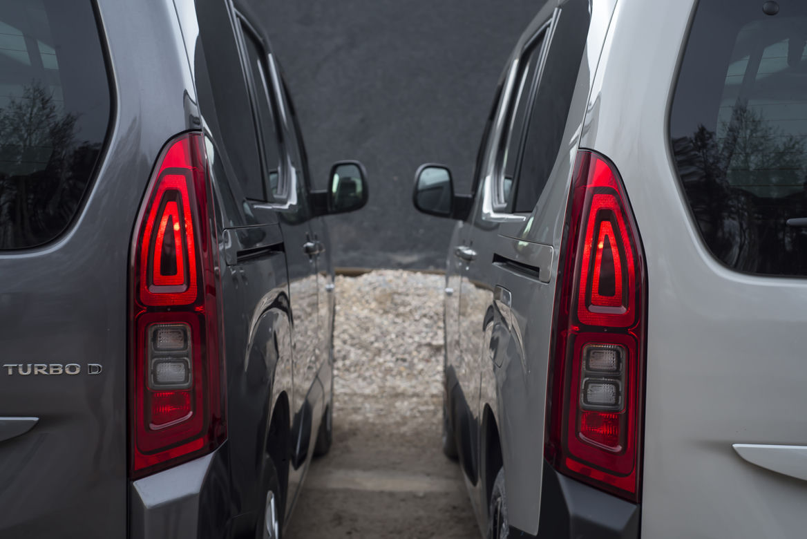 Citroen Berlingo Shine 1.5 BlueHDI 130 KM 6MT vs. Opel Combo Life Elite 1.5D 130 KM 6MT