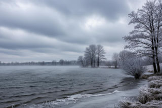 Mroźne uderzenie 03.12.2025. Czy Giżycko skuje lód?
