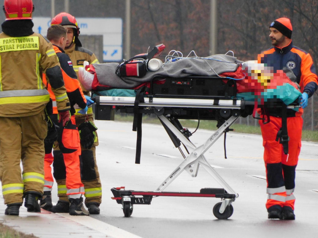 Wypadek na ul.Żołnierskiej
