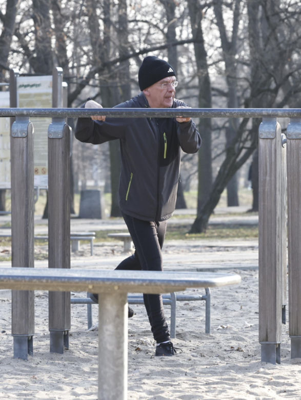 Senator Karczewski trenuje na wiosnę