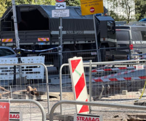 Niewybuch w centrum Warszawy