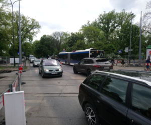 Apokalipsa na Al. Trzech Wieszczów. Rozkopane ulice, horror na drogach