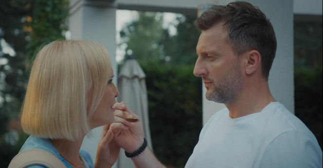 M jak miłość odc. 1895. Dorota (Iwona Rejzner), Bartek (Arkadiusz Smoleński)