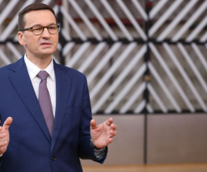 Premier Mateusz Morawiecki na szczycie UE w Brukseli