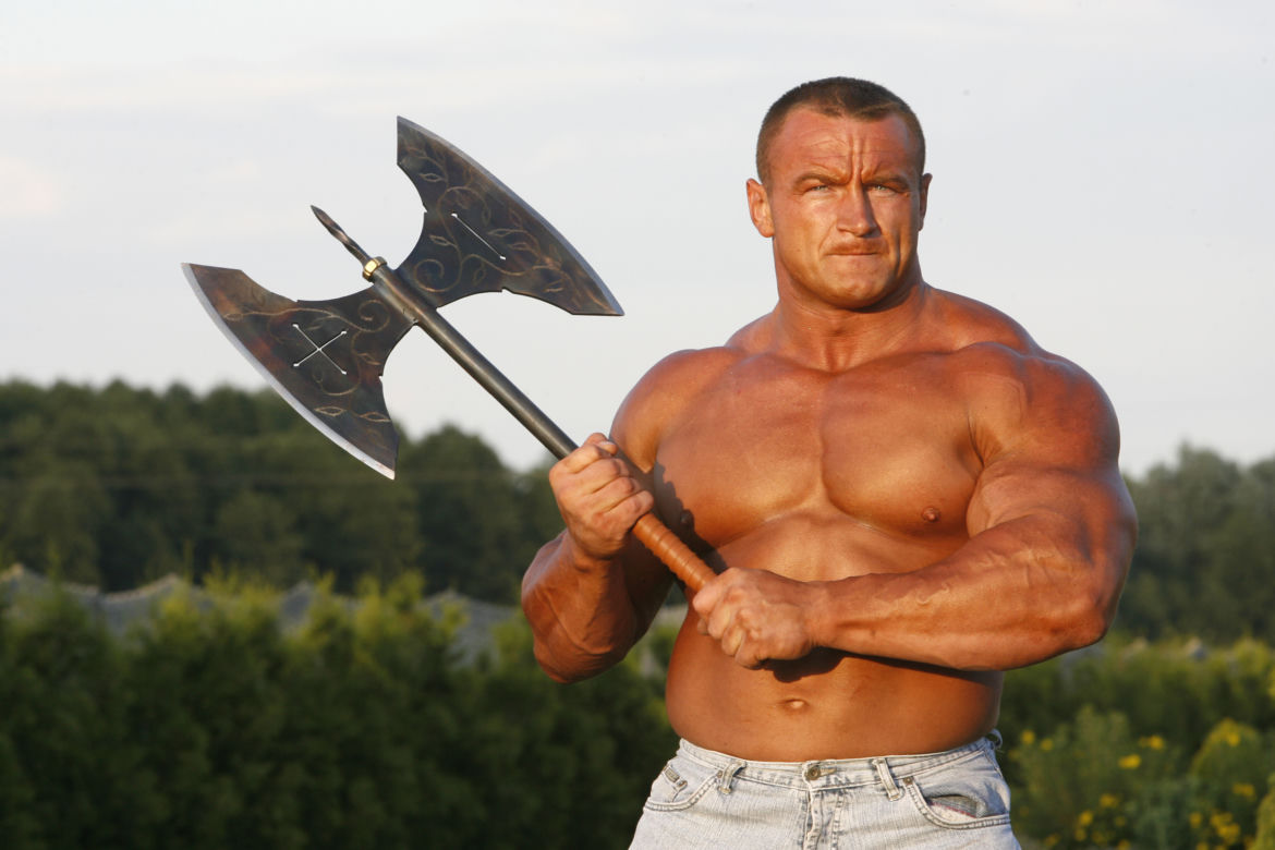 Pudzianowski to człowiek pracy