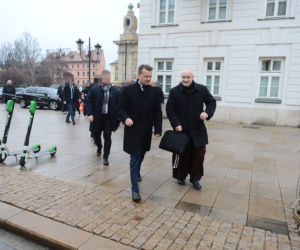 Kaczyński modlił się za brata