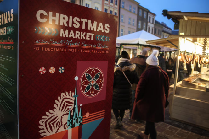 Kiermasz Bożonarodzeniowy na Małym Rynku w Krakowie