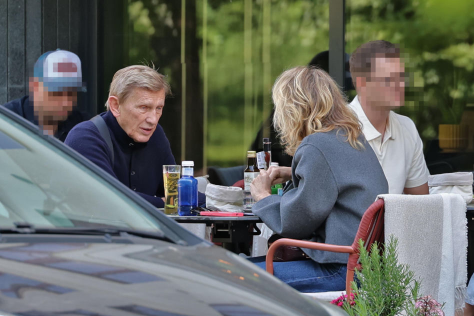 Jan Englert i Beata Ścibakówna na randce