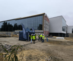 Modernizacja Pływalni Akwawit w Lesznie stan na październik 2026