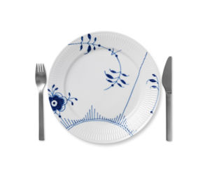 Royal Copenhagen – talerz Blue Fluted Mega