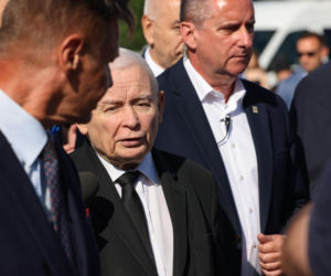 Jarosław Kaczyński na miesięcznicy smoleńskiej