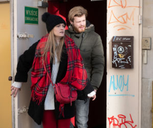 Na Wspólnej odc. 3082. Sandra (Michalina Robakiewicz), Patryk (Piotr Pacek)
