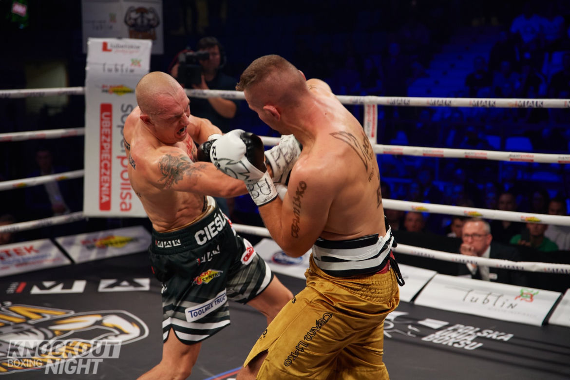 Michał Cieślak wygrał na Knockout Boxing Night 24