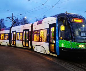 Świąteczne tramwaje w Szczecinie