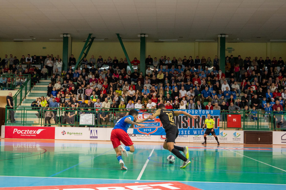 FOGO Futsal Ekstraklasa: KS Constract Lubawa - Piast Gliwice 1:2