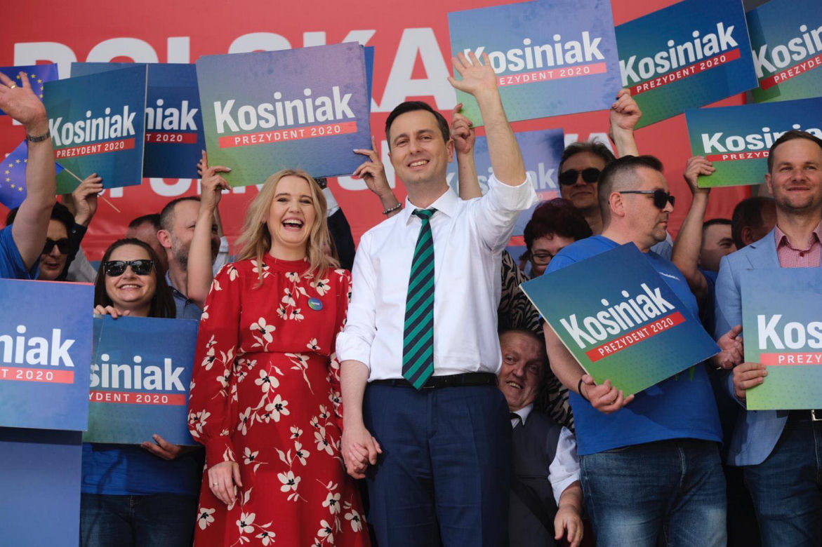 Władysław Kosiniak-Kamysz z żoną Pauliną
