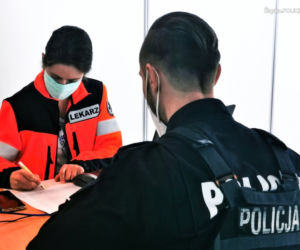 Szczepienie policjantów ze Śląska [ZDJĘCIA]