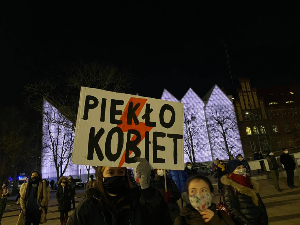 Plac Solidarności w Szczecinie, Strajk Kobiet