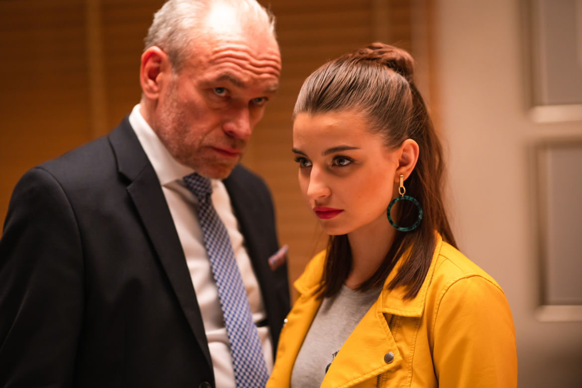 Zawsze warto. Witold Wardecki (Mariusz Bonaszewski), Ada (Julia Wieniawa)