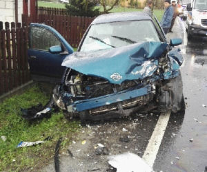 Groźny wypadek w Tryńczy na Podkarpaciu